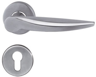 Solid Stainless Steel Lever Handle